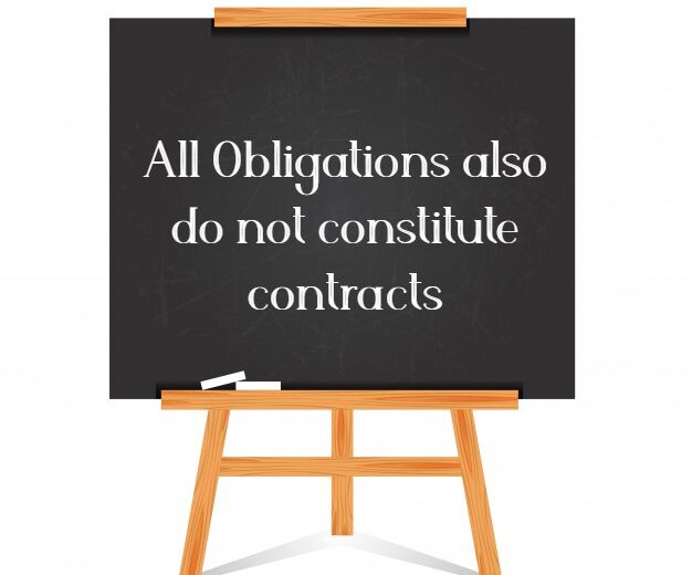 All Obligations also do not constitute contracts
