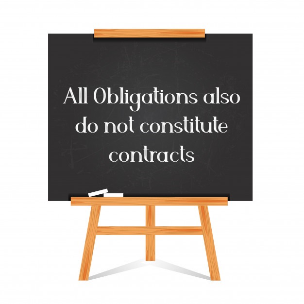 All Obligations also do not constitute contracts