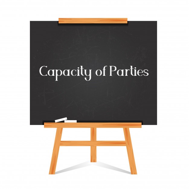 Capacity of Parties