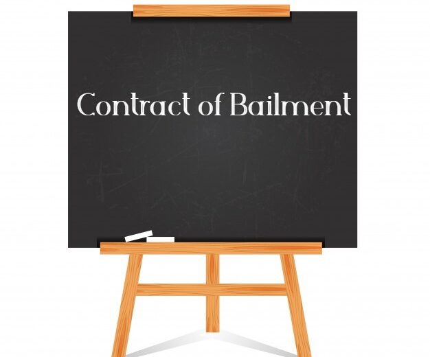 Contract of Bailment