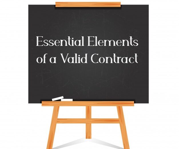 Essential Elements of a Valid Contract