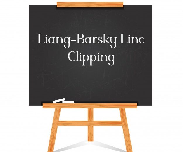 Liang-Barsky Line Clipping