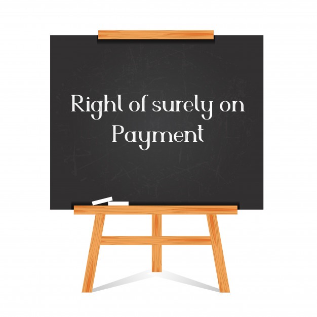 Right of surety on Payment