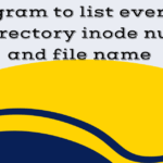 C program to demonstrates redirection of standard output to a file ls>f1