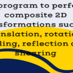 C program to clip a Window to Viewport Mapping