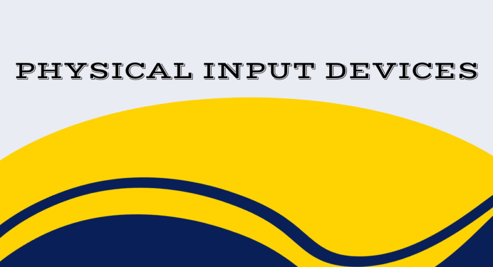 PHYSICAL INPUT DEVICES