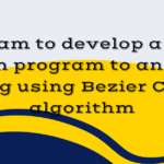 program to Develop a menu driven program to fill the polygon using scan line algorithm