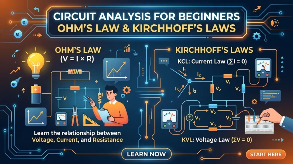 Ohm's Law Kirchhoff's Laws circuit analysis