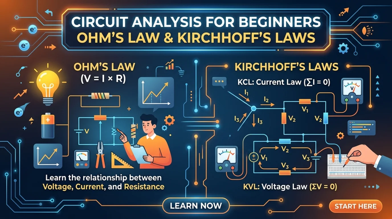 Ohm's Law Kirchhoff's Laws circuit analysis