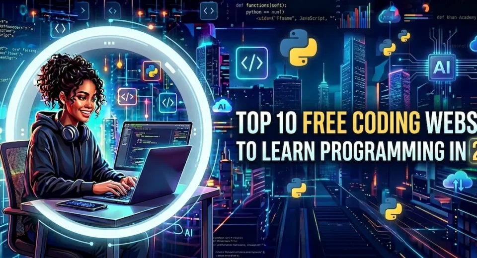 Top 10 Free Coding Websites to Learn Programming in 2026