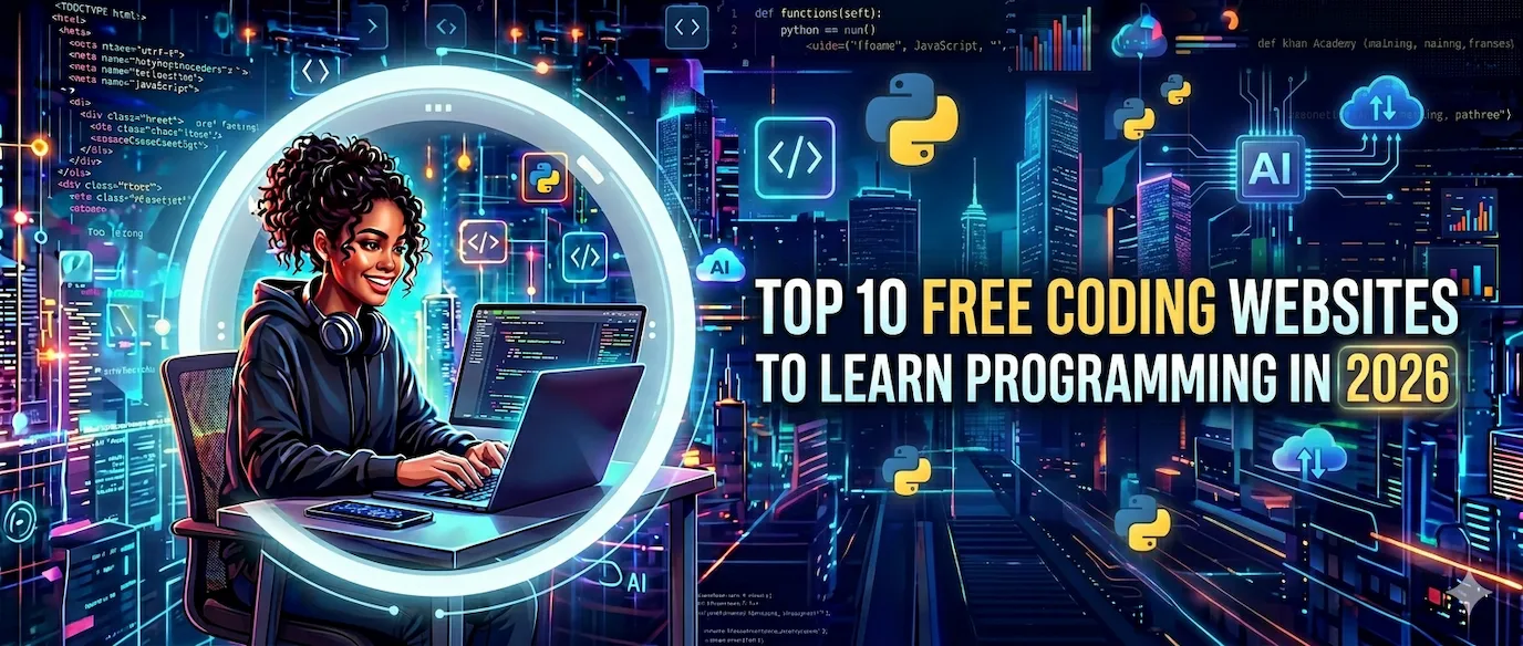 Top 10 Free Coding Websites to Learn Programming in 2026