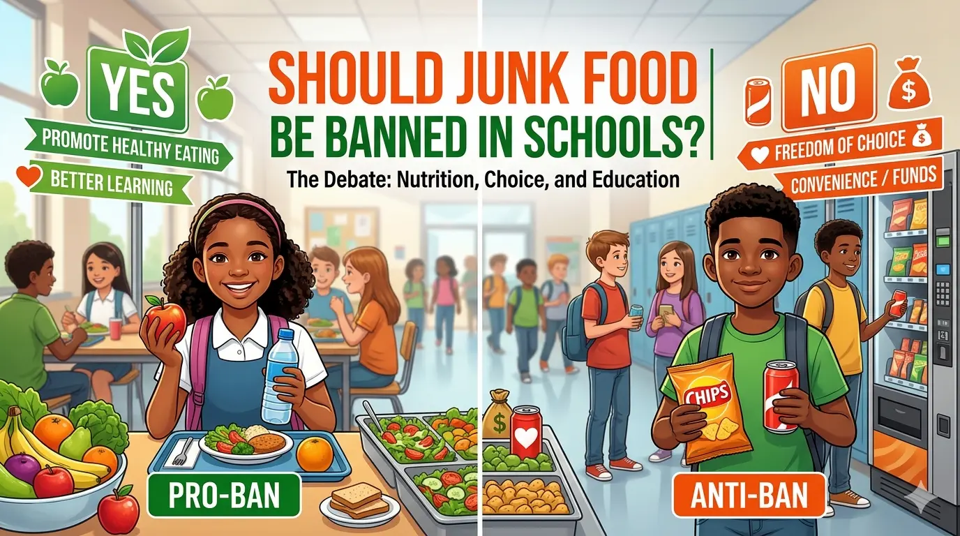 Should Junk Food Be Banned in Schools?