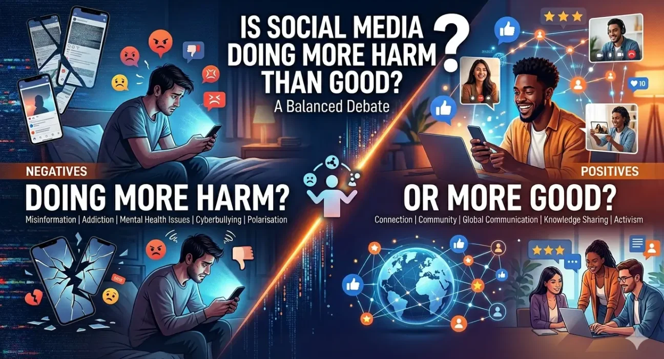 Is Social Media Doing More Harm Than Good?