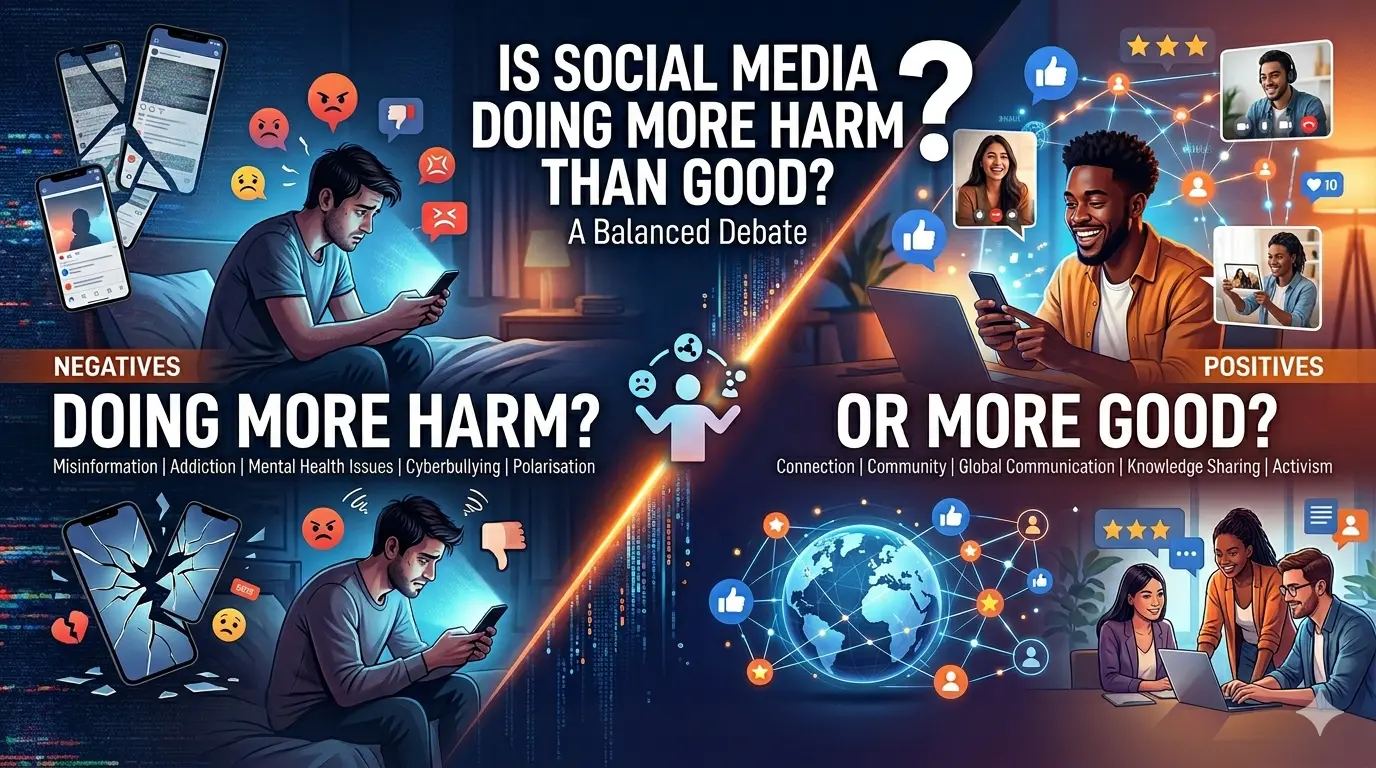 Is Social Media Doing More Harm Than Good?